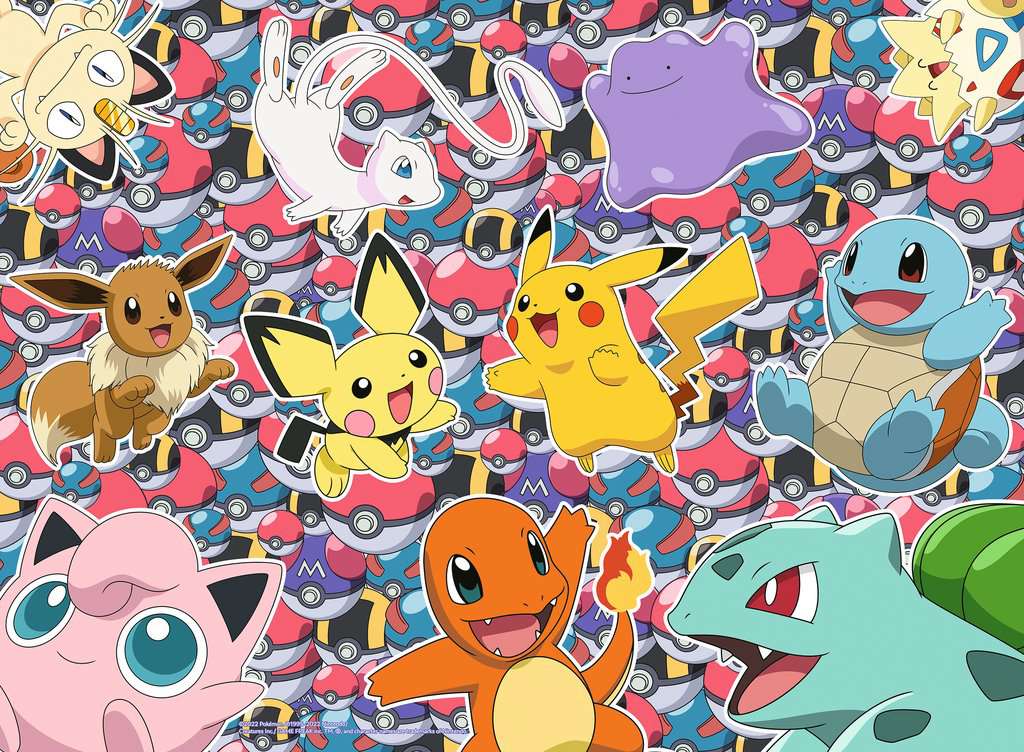 Puzzle - Pokémon - Bereit zu kämpfen 100 Teile