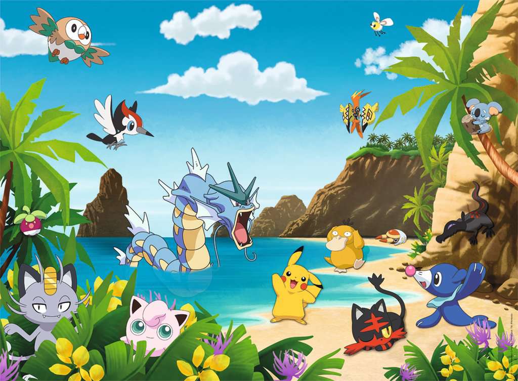 Puzzle - Pokémon - Schnapp sie dir alle! 200 Teile