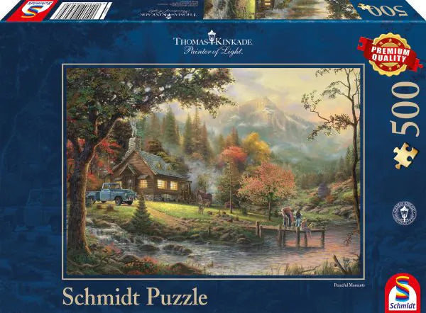 Thomas Kinkade: Idylle am Fluss | Puzzle 500T