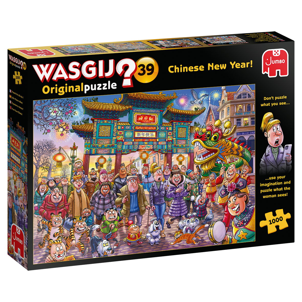 Wasgij Original 39: Chinesisches Neujahr! | Puzzle 1000 Teile