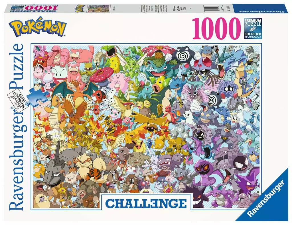 Pokemon Challenge | Puzzle 1000 Teile | Ravensburger