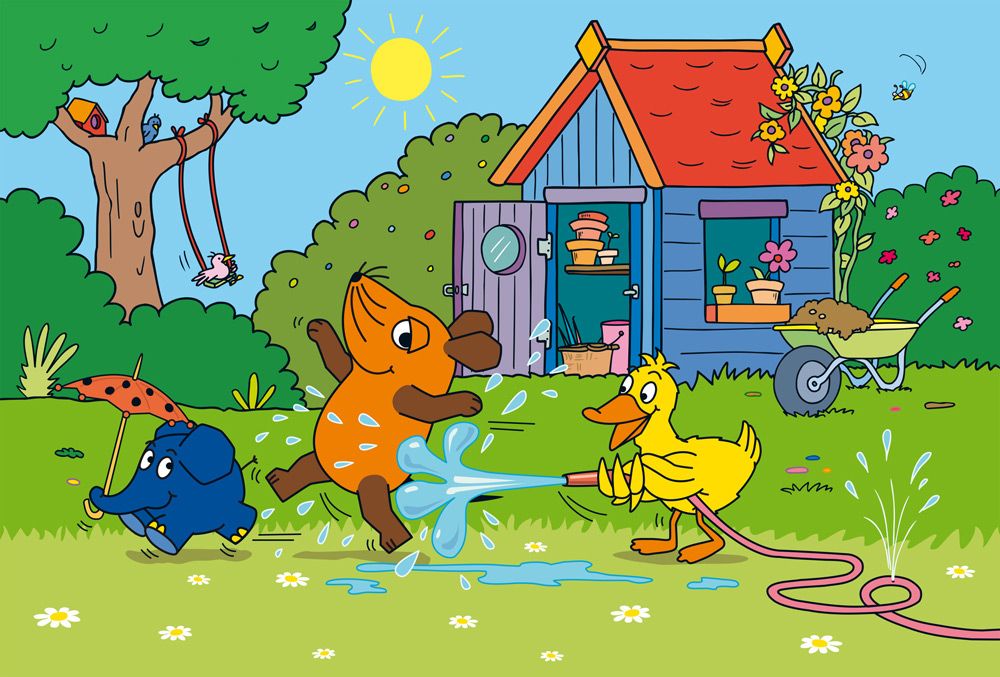 Die Maus: Viel Spaß mit der Maus | Kinderpuzzle 3x48 Teile