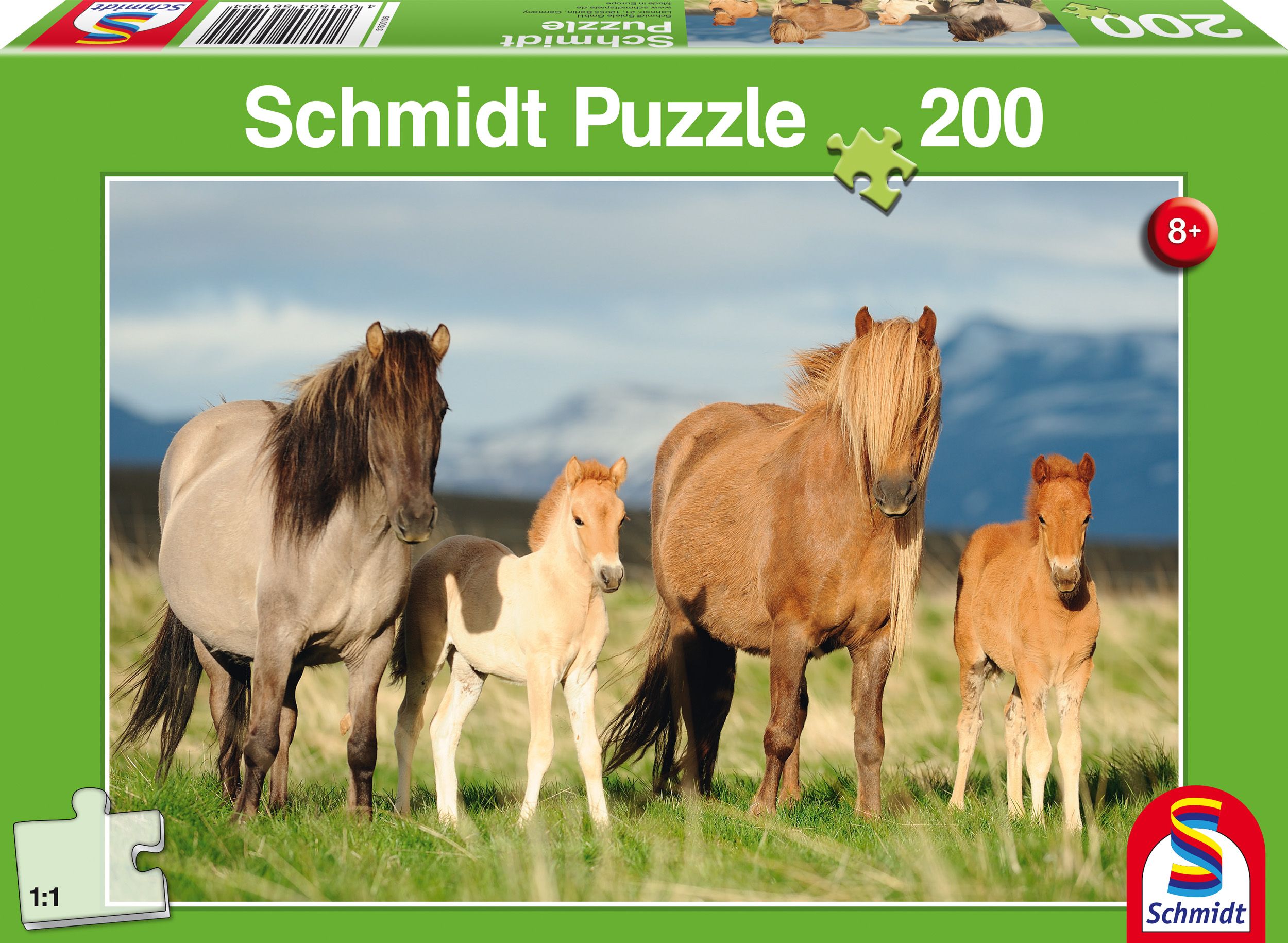 Pferdefamilie | Puzzle 200T