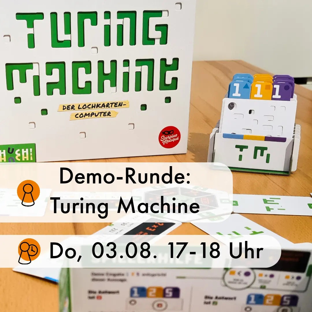 Do, 03.08 - Demo-Runde: Turing Machine | Huch!