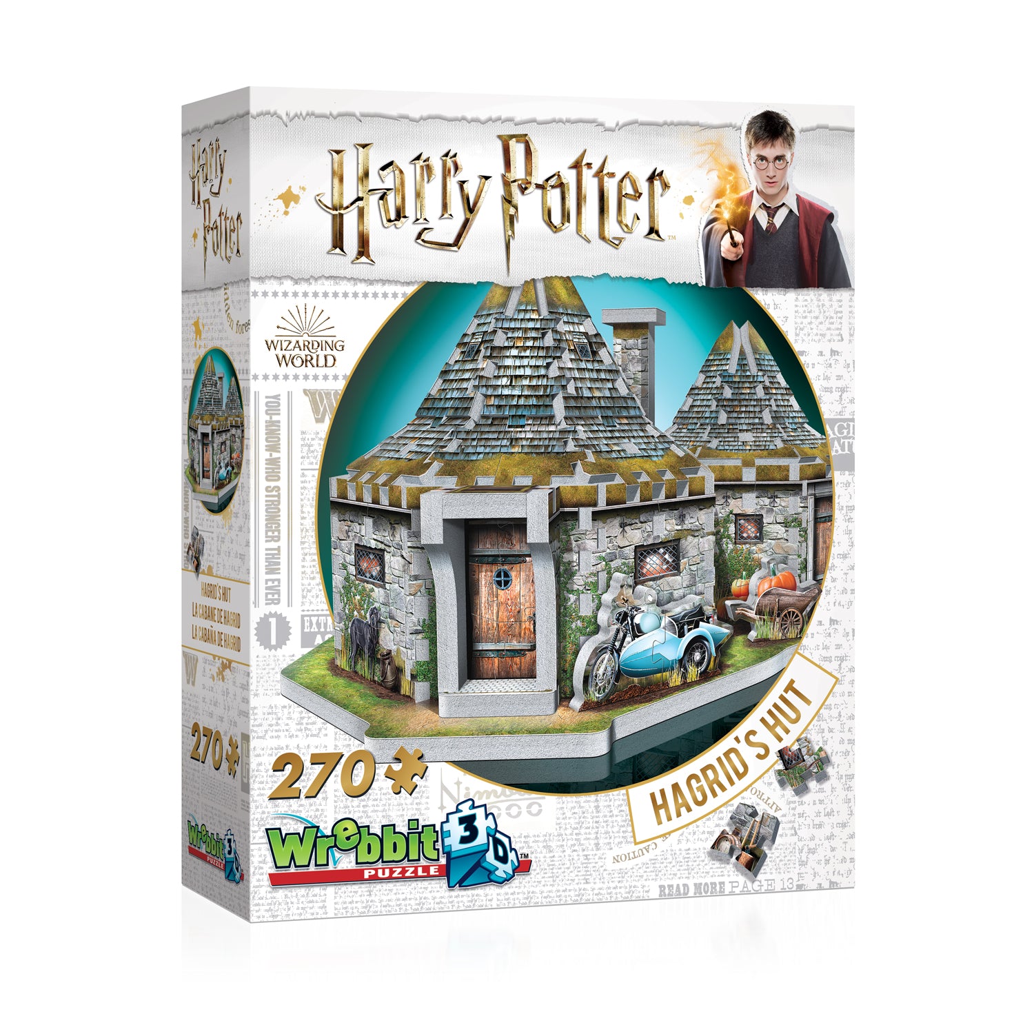 Puzzle - 3D Harry Potter - Hagrid's Hut