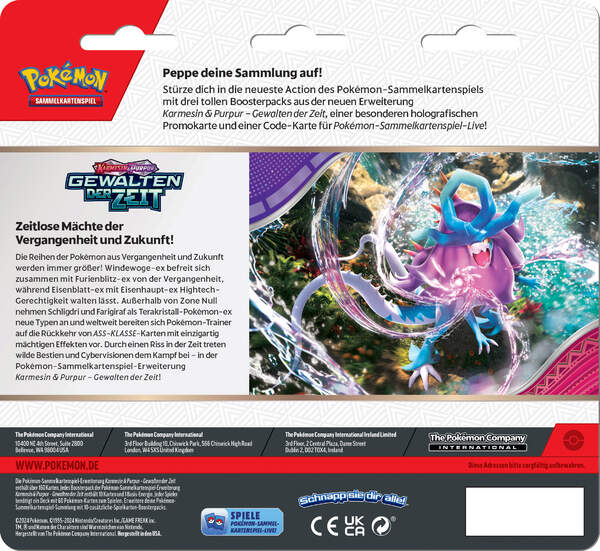 Pokémon KP05 - 3-Pack Blister
