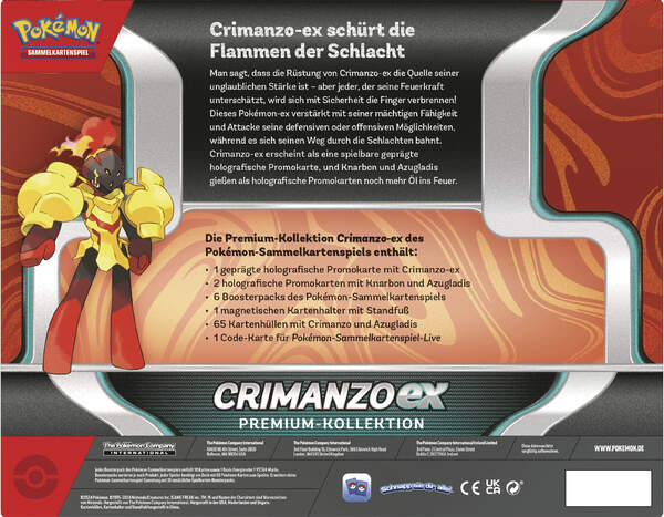 Pokémon Crimanzo EX Premium