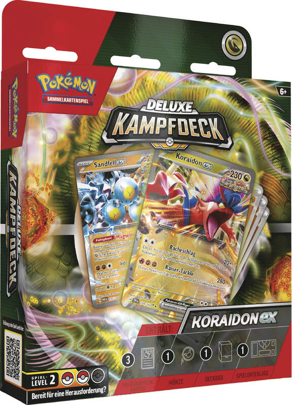 Pokémon -  Deluxe-Kampfdeck Miraidon/Koraidon August 2024 Koraidon-ex