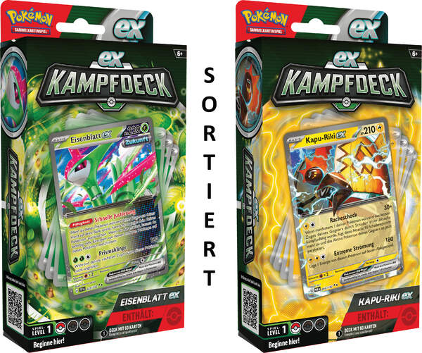 Pokémon - Kampfdeck Kapu-Riki / Eisenblatt Cover