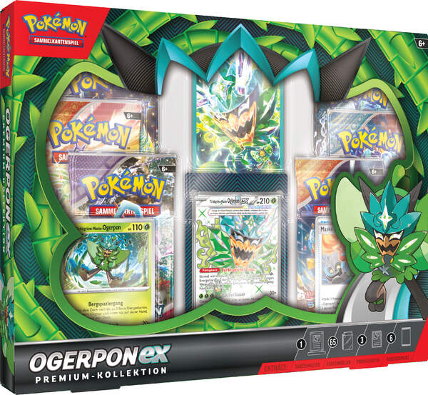 Pokémon - Ogerpon-Ex Premium Kollektion Cover