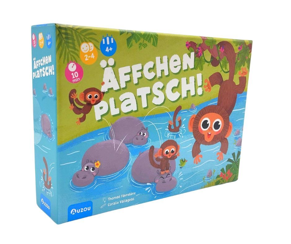 Kinderspiel Äffchen Platsch Cover