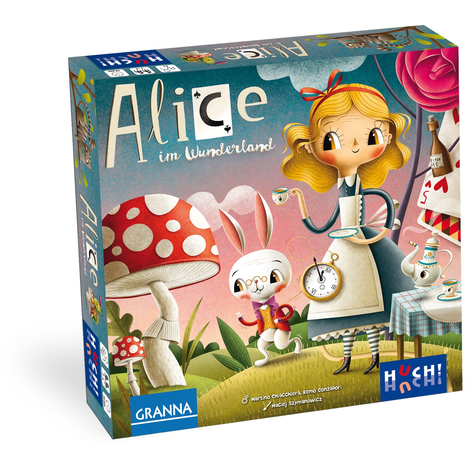 Kinderspiel Alice im Wunderland Cover