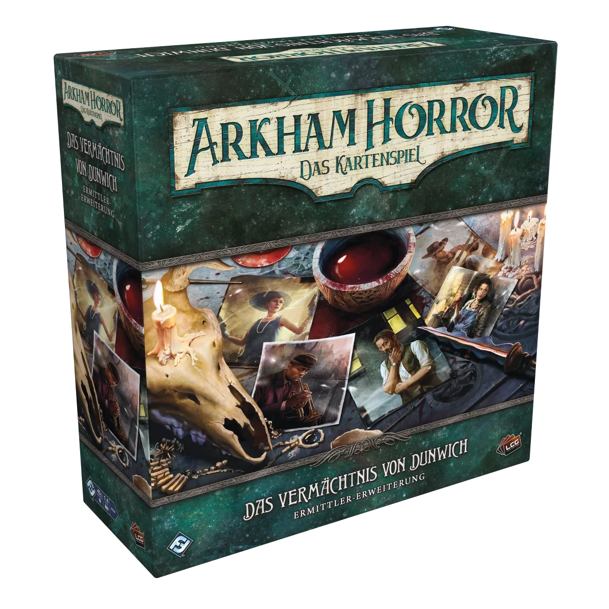 Arkham Horror: Das Kartenspiel - Das Vermächtnis von Dunwich - Ermittler-Erweiterung