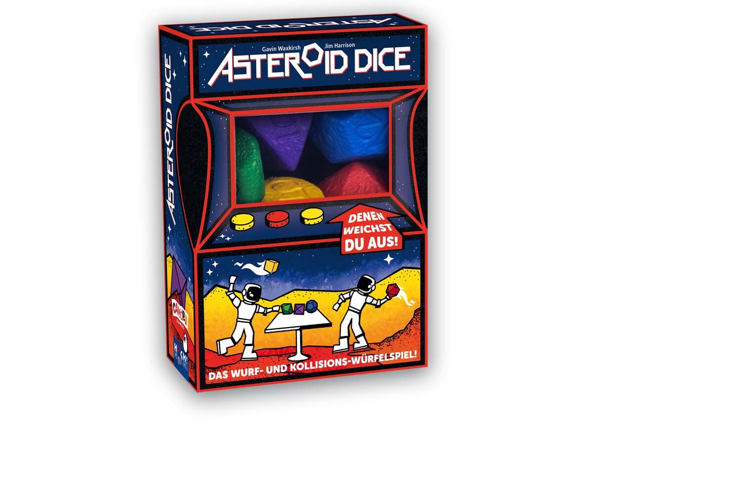 Familienspiel Asteroid Dice Cover