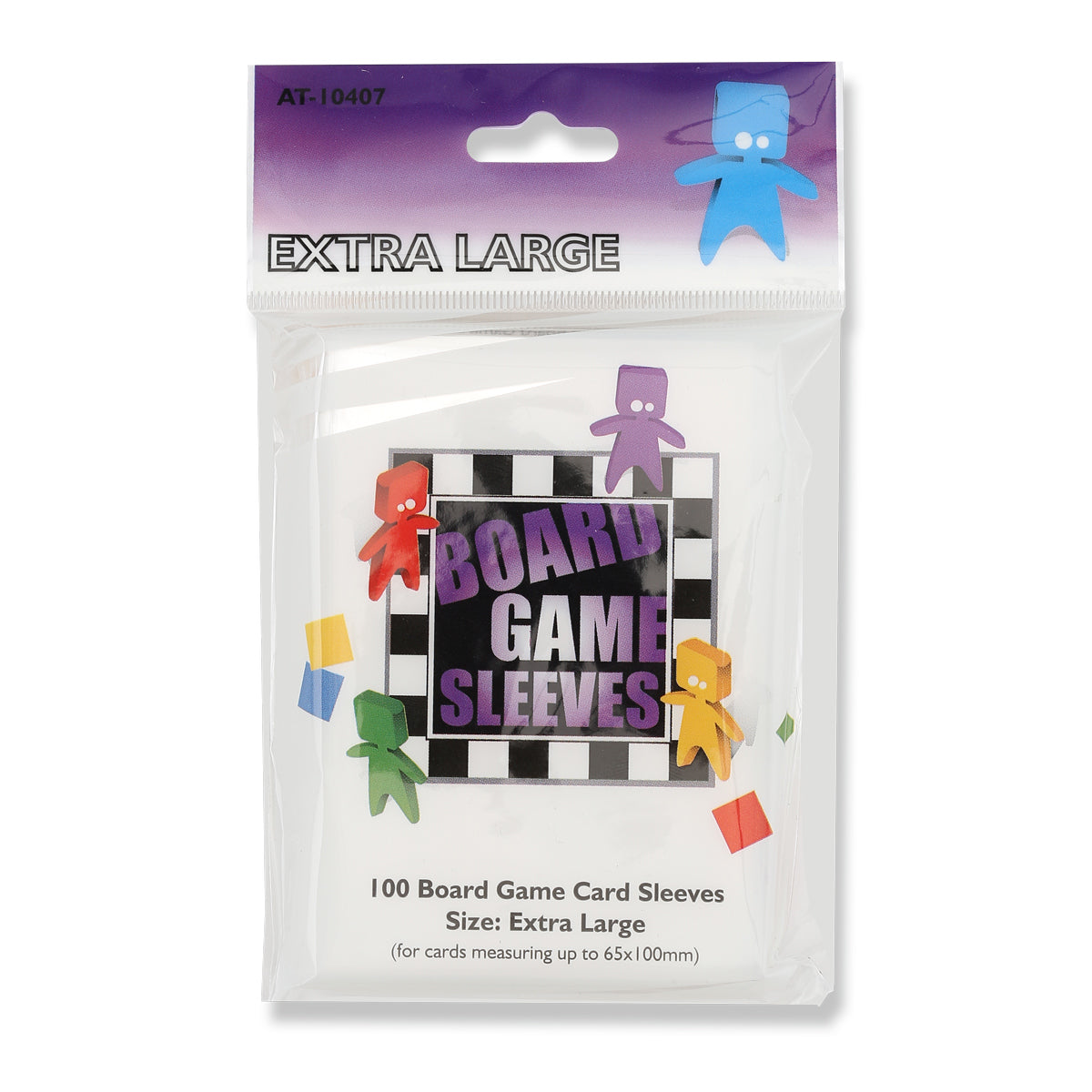 Board Games Sleeves - Extra Large (65x100mm)