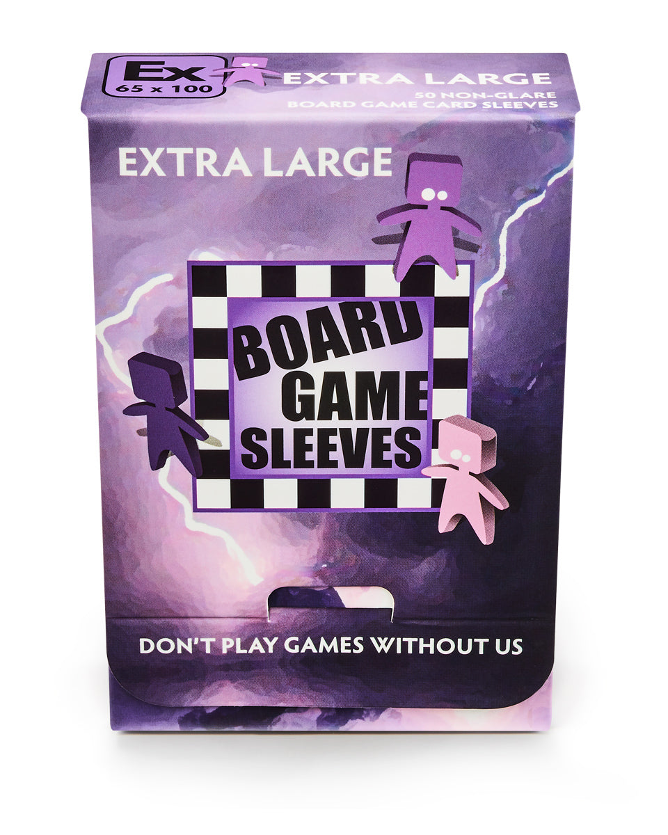 Board Games Sleeves - Non-Glare - Extra Large (65x100mm)