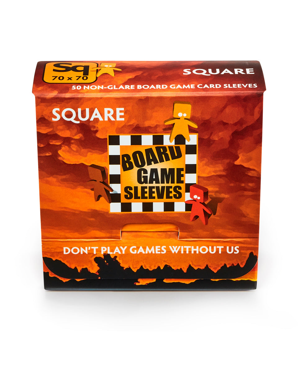Board Games Sleeves - Non-Glare - Square (69x69mm)