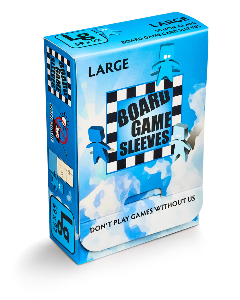 Board Games Sleeves - Non-Glare - Large (59x92mm)
