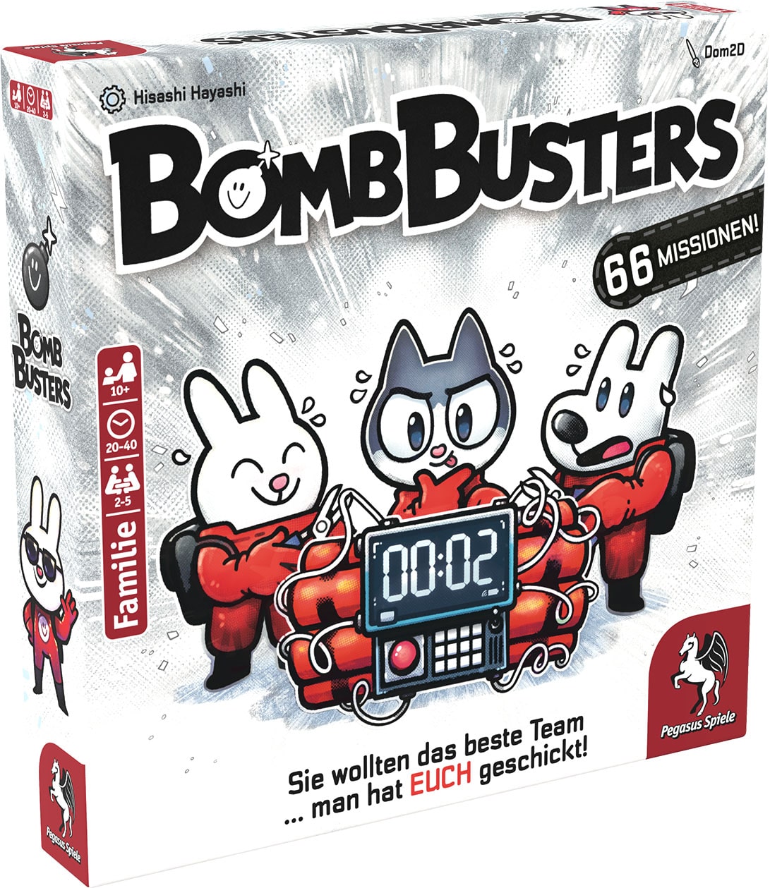 Familienspiel Bomb Busters Cover