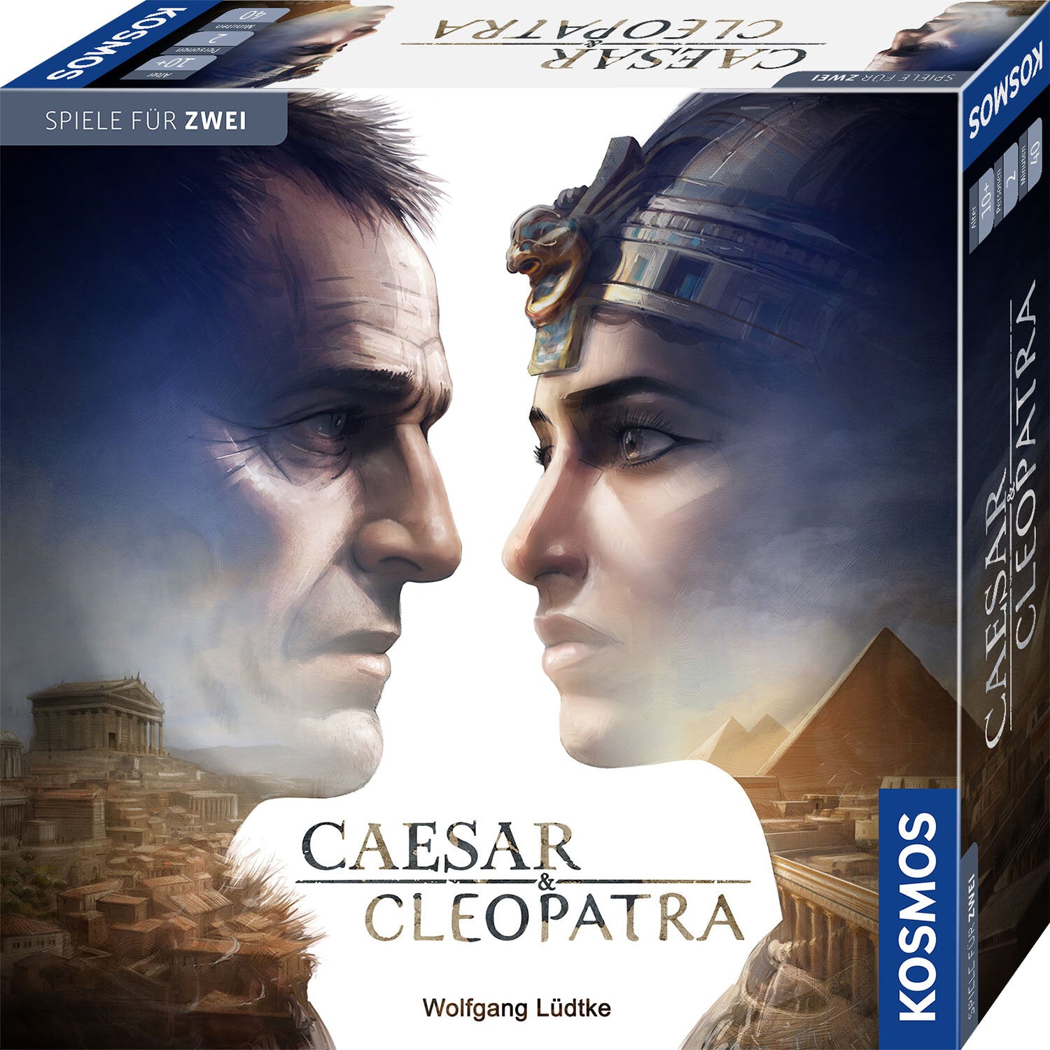 2-Personen-Spiel Caesar & Cleopatra Cover