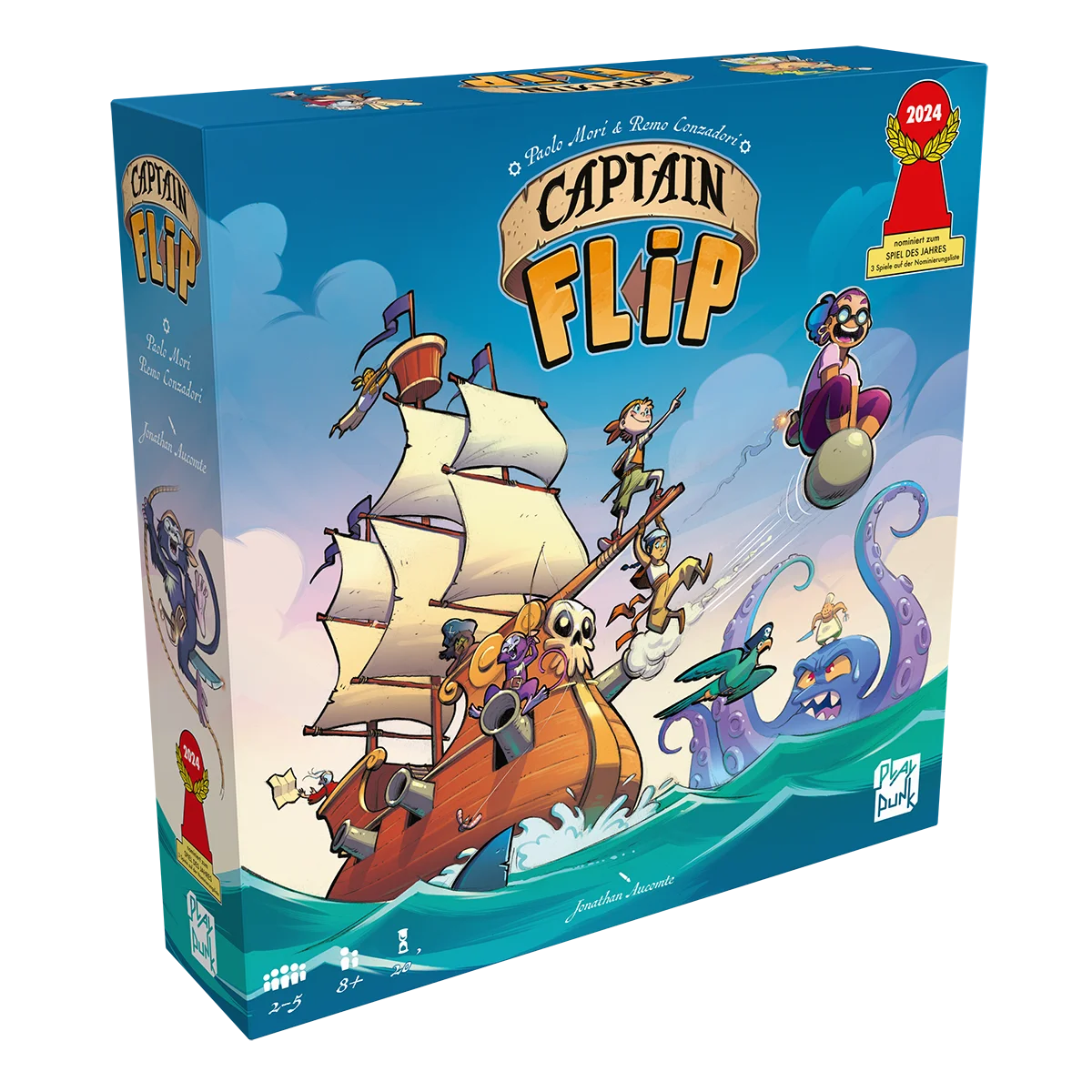 Familienspiel Captain Flip Cover