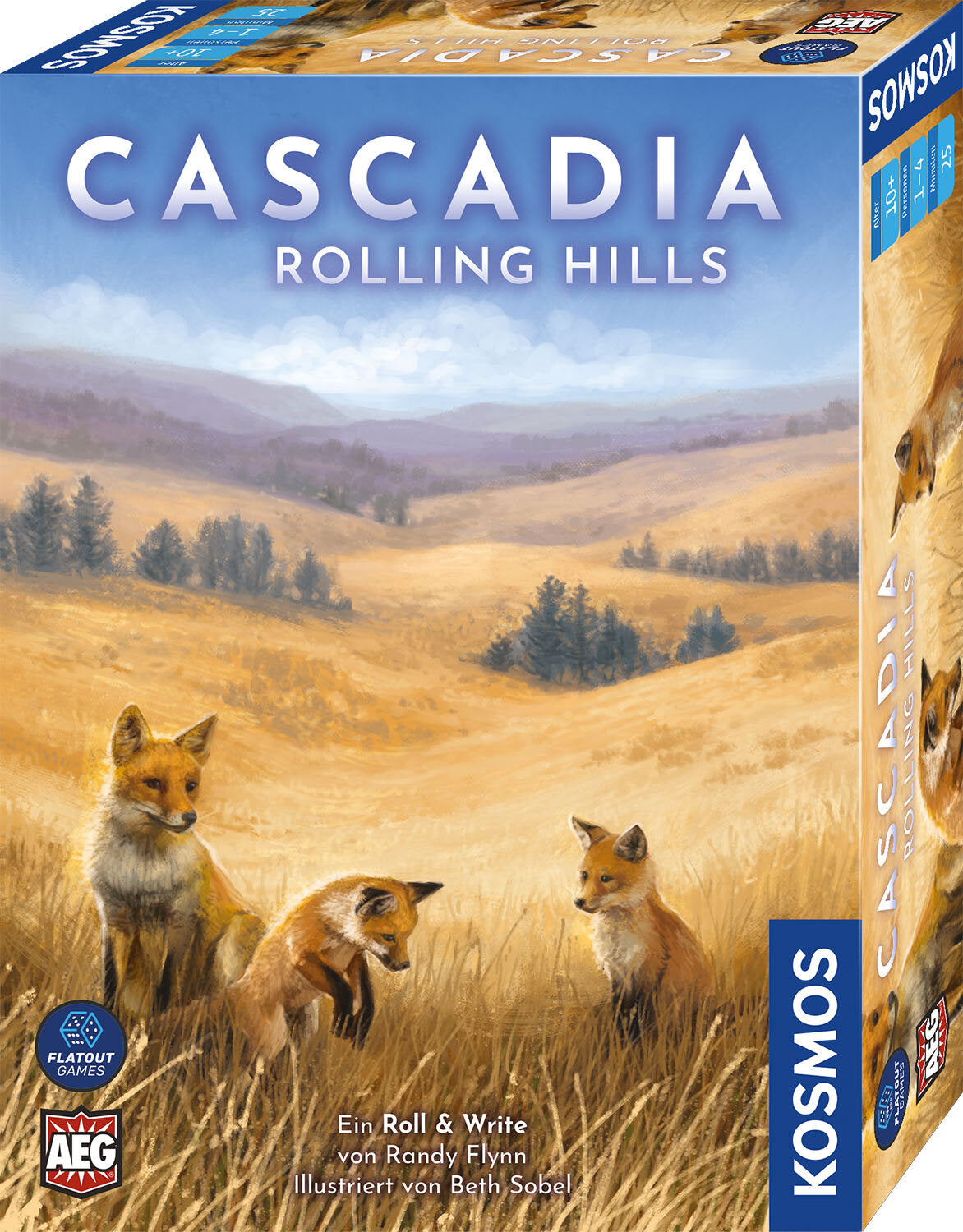 Roll & Write Cascadia - Rolling Hills Cover