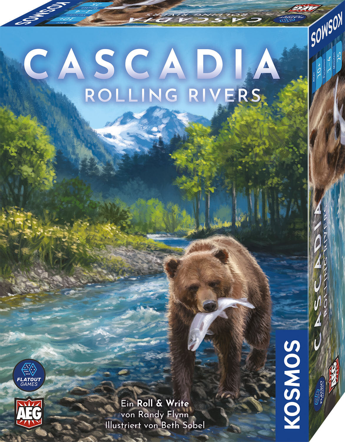 Roll & Write Cascadia - Rolling Rivers Cover