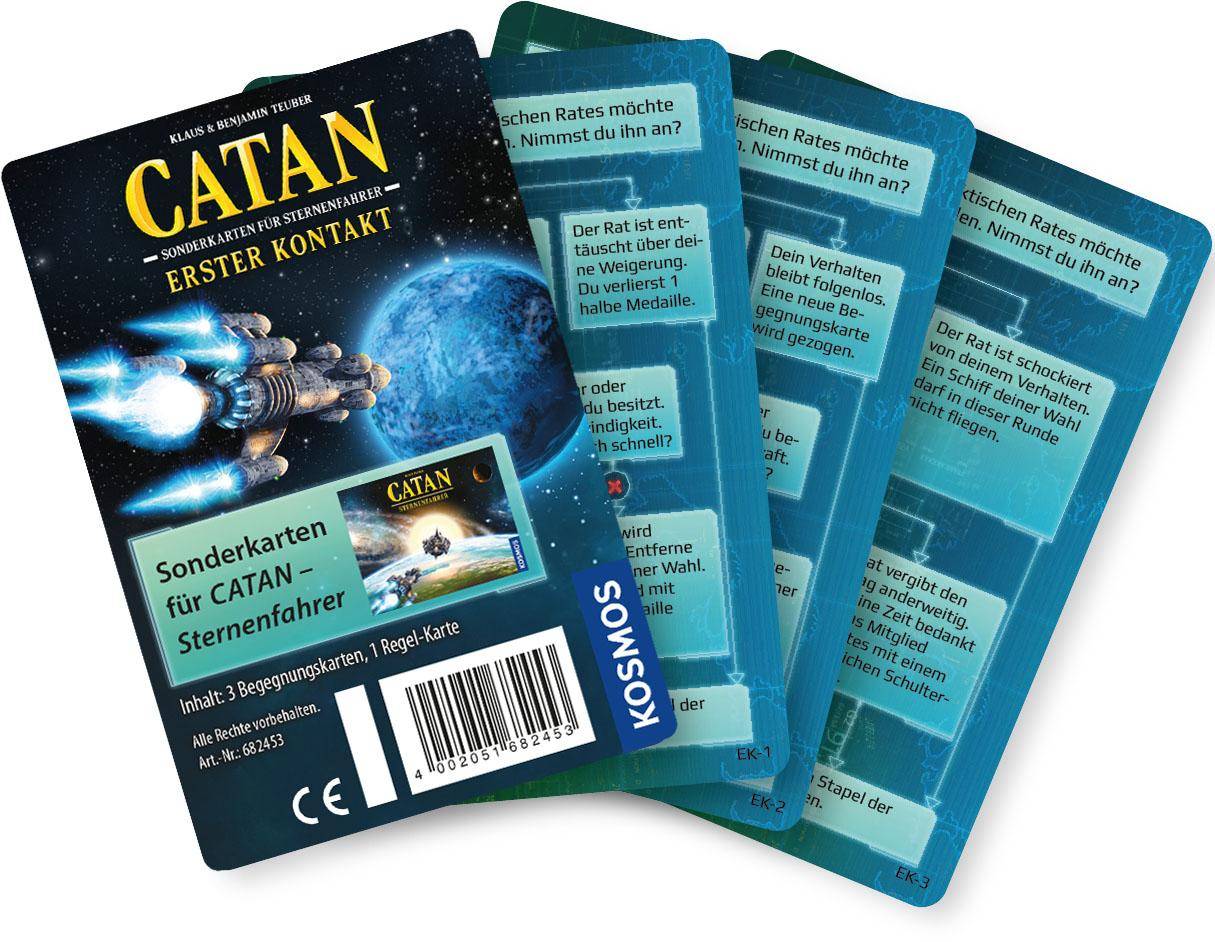 Catan - Sonderkarten für Sternenfahrer - Erster Kontakt