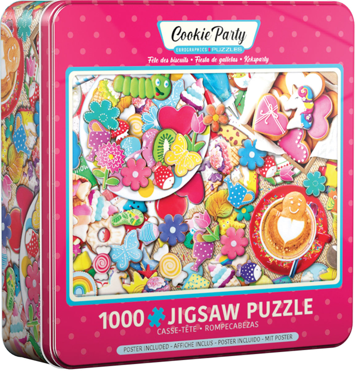 Puzzle - Cookie Party - Metalldose 1000 Teile