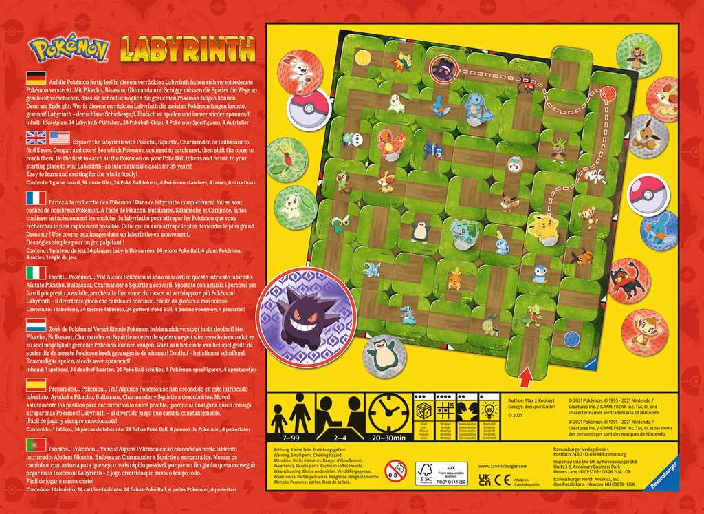 Das verrückte Labyrinth - Pokémon