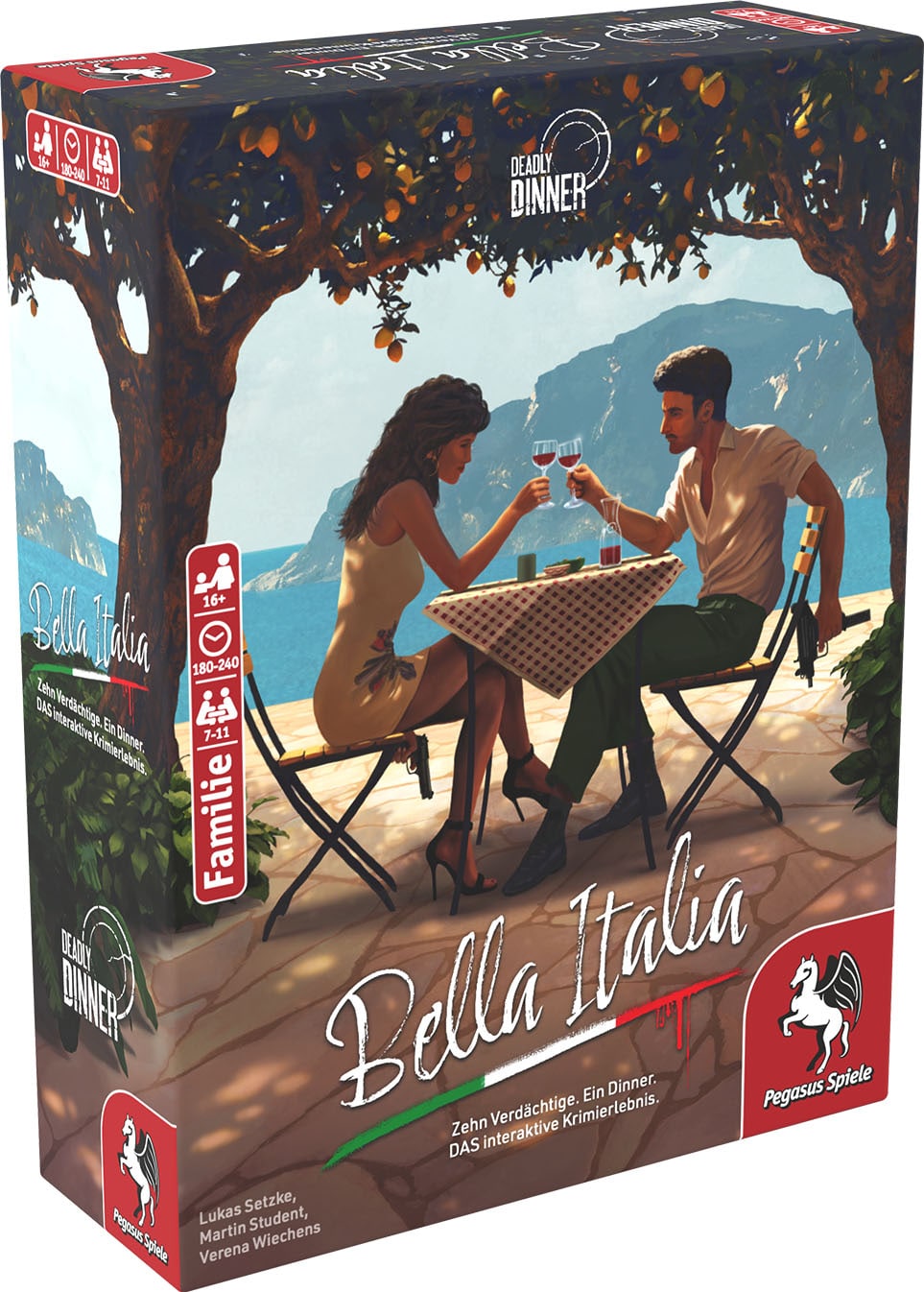 Krimidinner Deadly Dinner - Bella Italia Cover