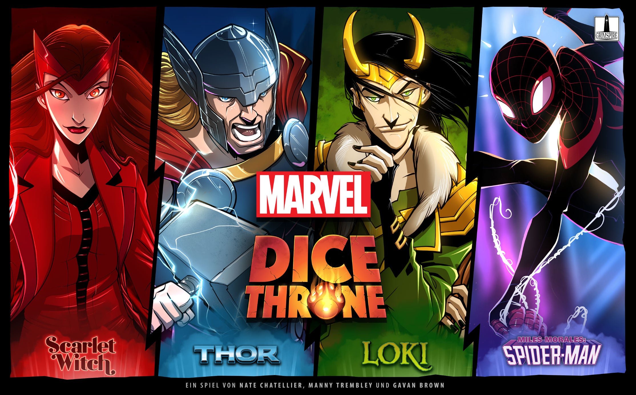 Dice Throne - Marvel - Box 1 Cover