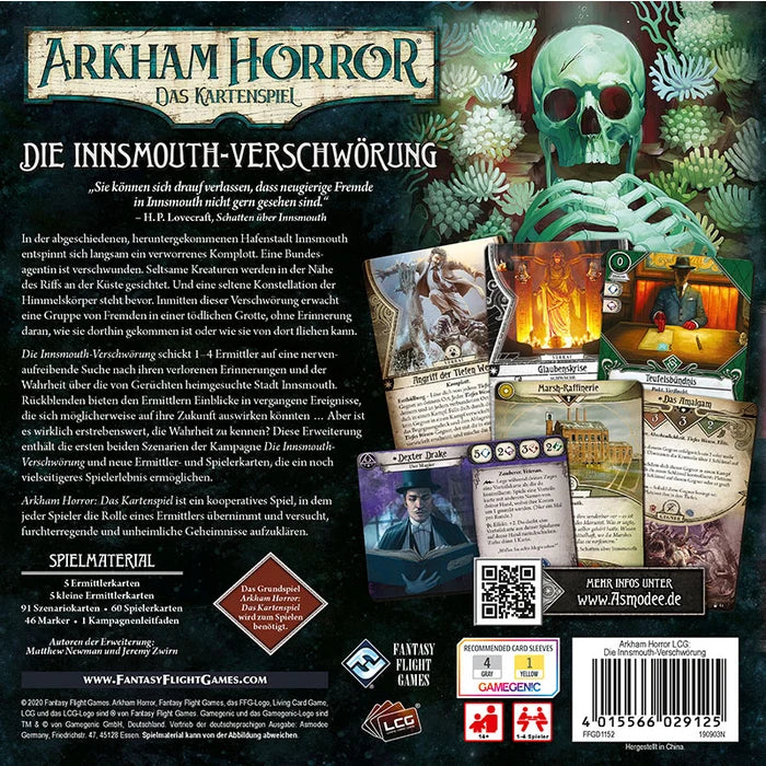 Arkham Horror: Das Kartenspiel - Die Innsmouth-Verschwörung - Erweiterung