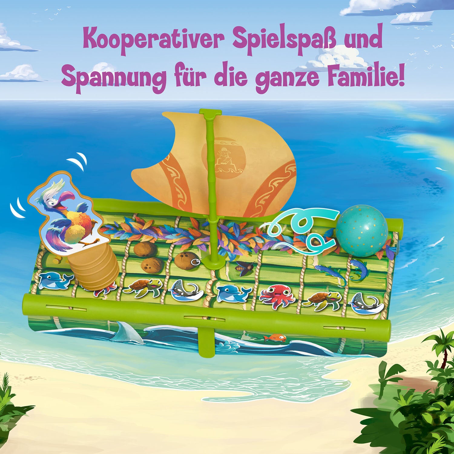 Familienspiel Dodo Ahoi! Inhalt