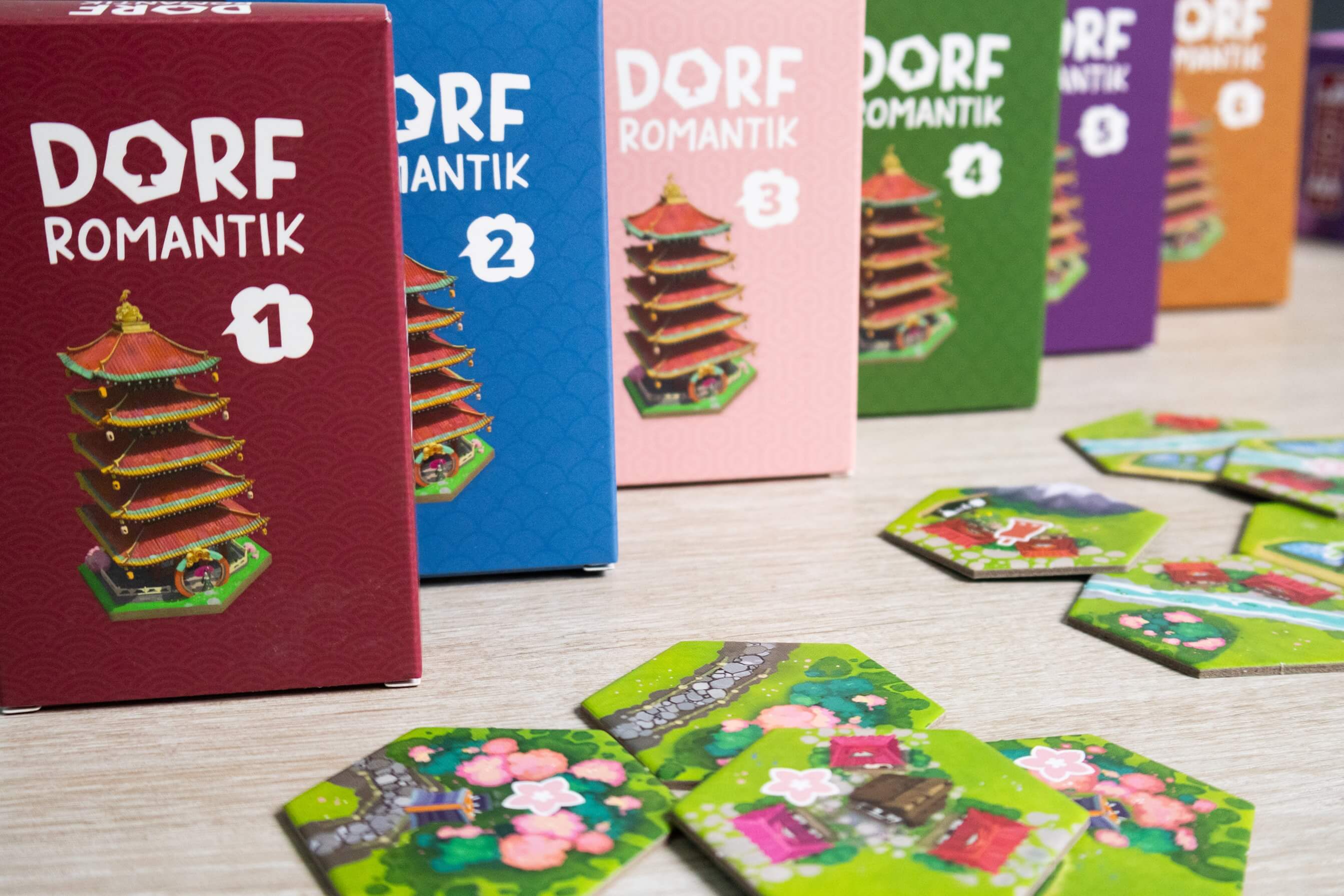 Familienspiel Dorfromantik - Sakura Boxen