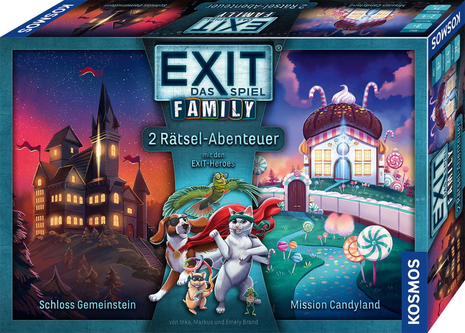 Escapespiel Exit Family - Gemeinstein / Candyland Cover