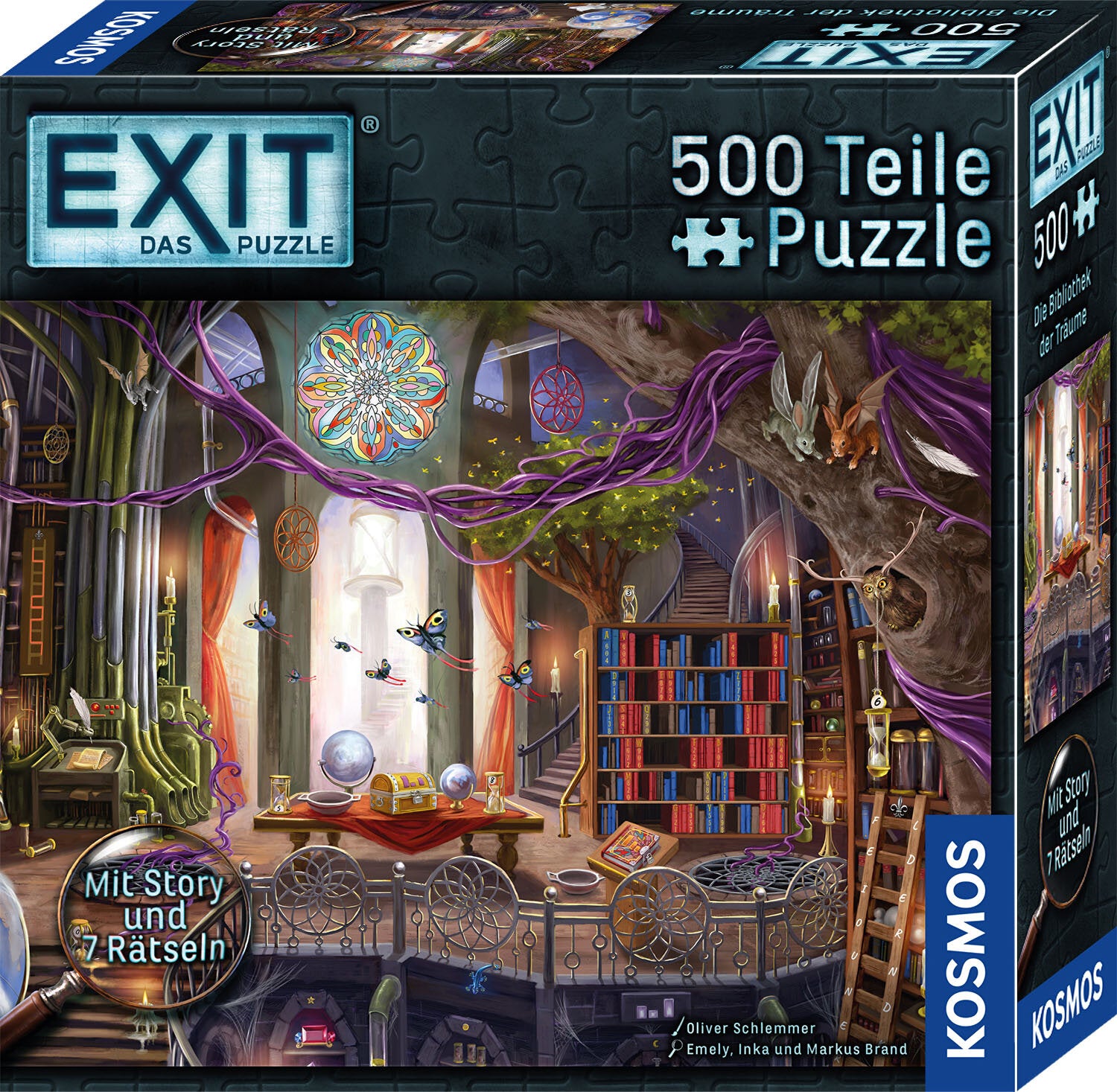 EXIT - Das Puzzle: Die Bibliothek der Träume Cover