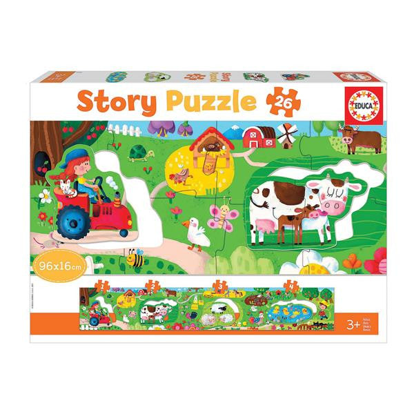 Bauernhof | Geschichten-Puzzle 26 Teile