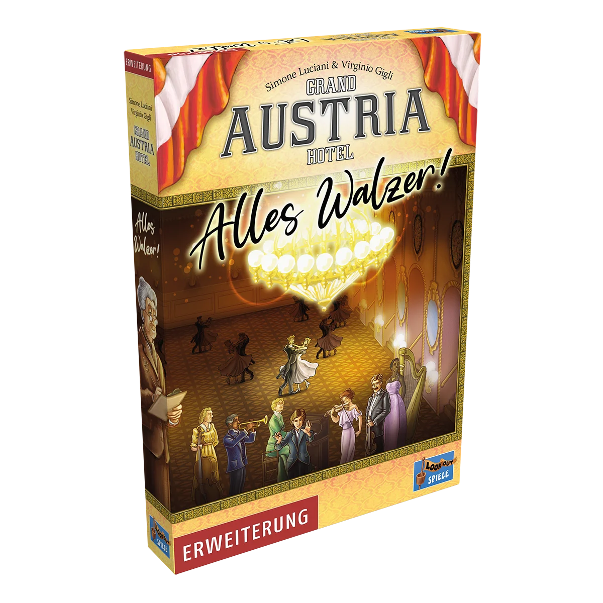 Expertenspiel Grand Austria Hotel - Alles Walzer Cover