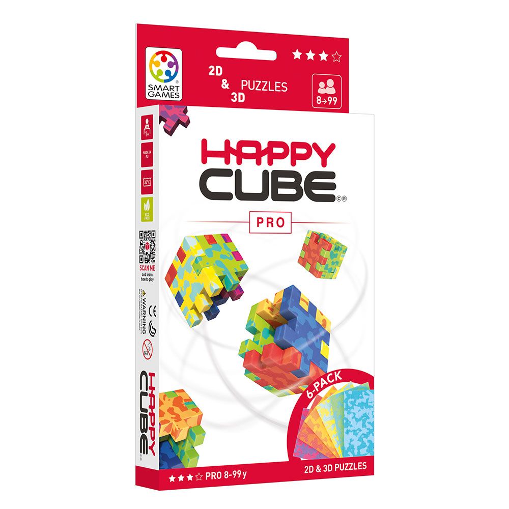 Logikspiel Happy Cube 6 Colour Pack Pro Cover