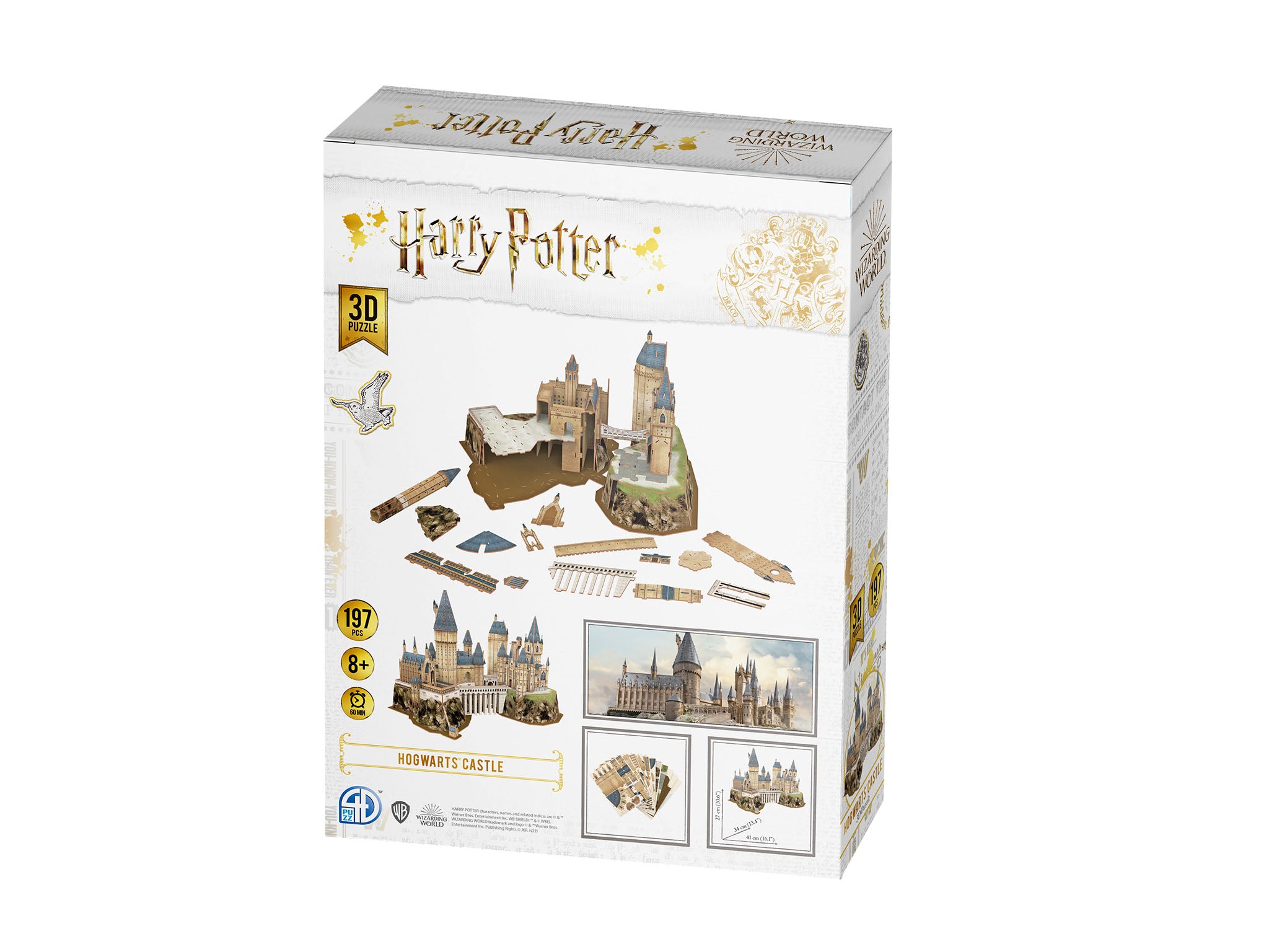 Puzzle - 3D Harry Potter - Hogwarts Castle 197 Teile