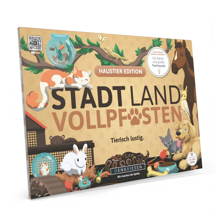 Stadt Land Vollpfosten - Haustier Edition: Für alle Felle | DinA4 Format