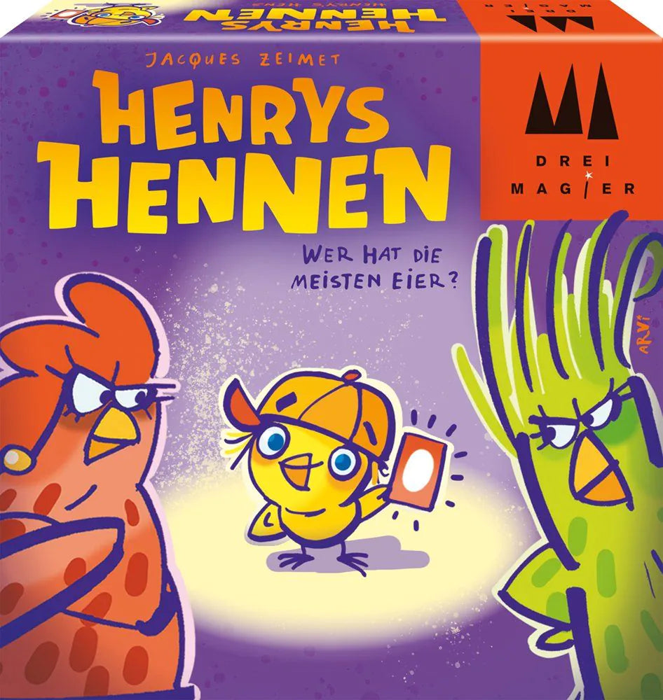 Familienspiel Henrys Hennen Cover