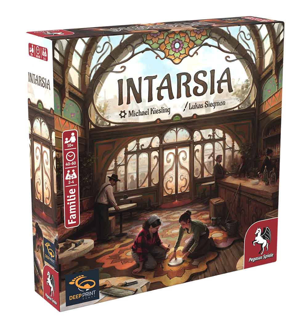 Familienspiel Intarsia Cover