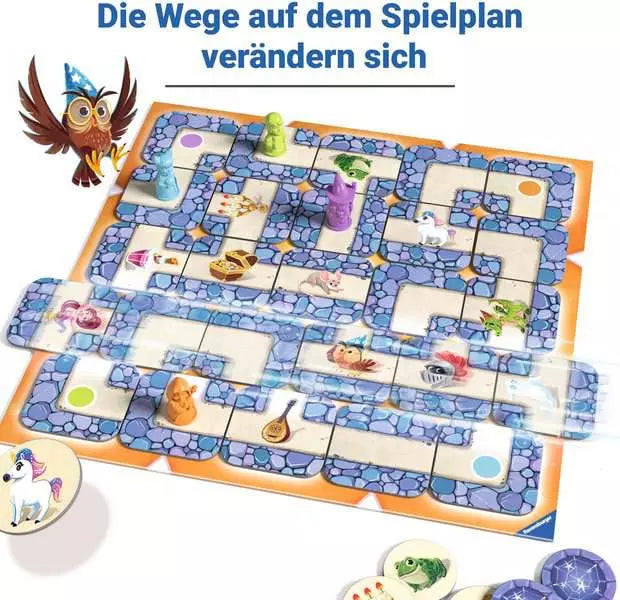 Kinderspiel Junior Labyrinth Spielprinzip