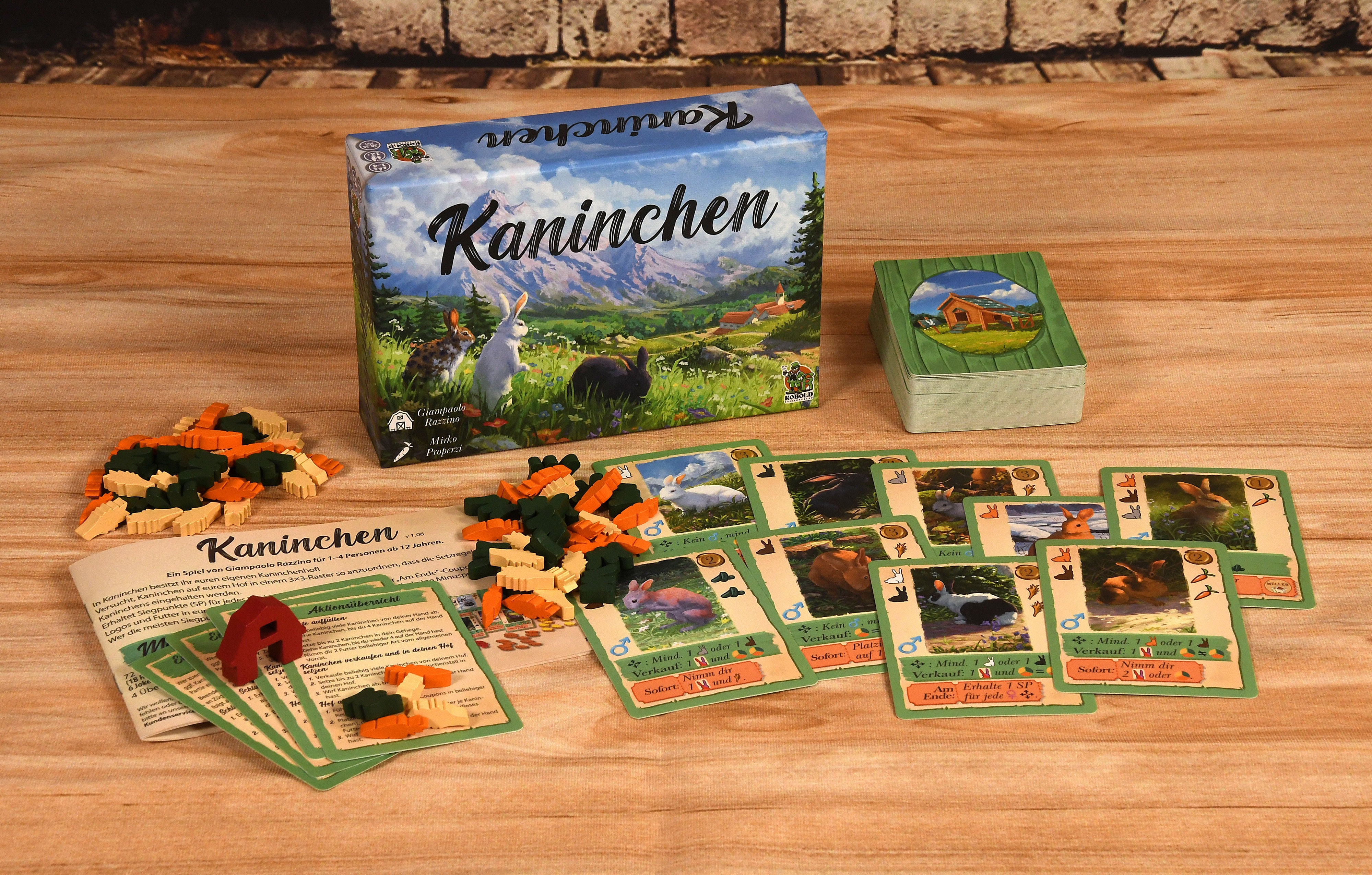 Brettspiel Kaninchen Inhalt