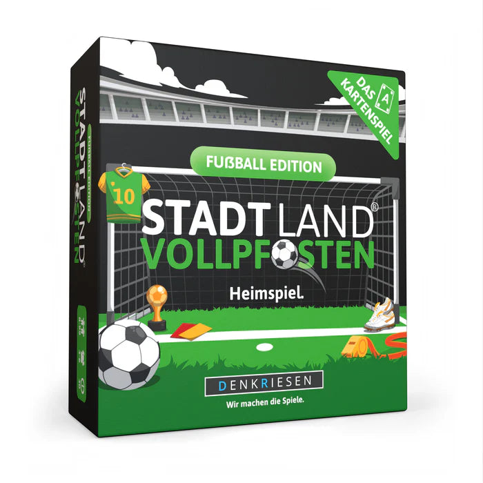 Stadt Land Vollpfosten - Das Kartenspiel: Fußball Edition: Heimspiel