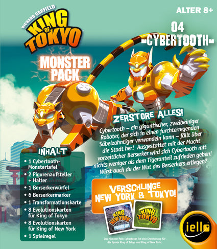 King of Tokyo - Monsterpack #4 Cybertooth