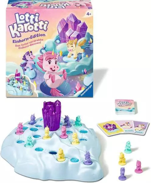 Kinderspiel Lotti Karotti - Einhorn Edition Inhalt