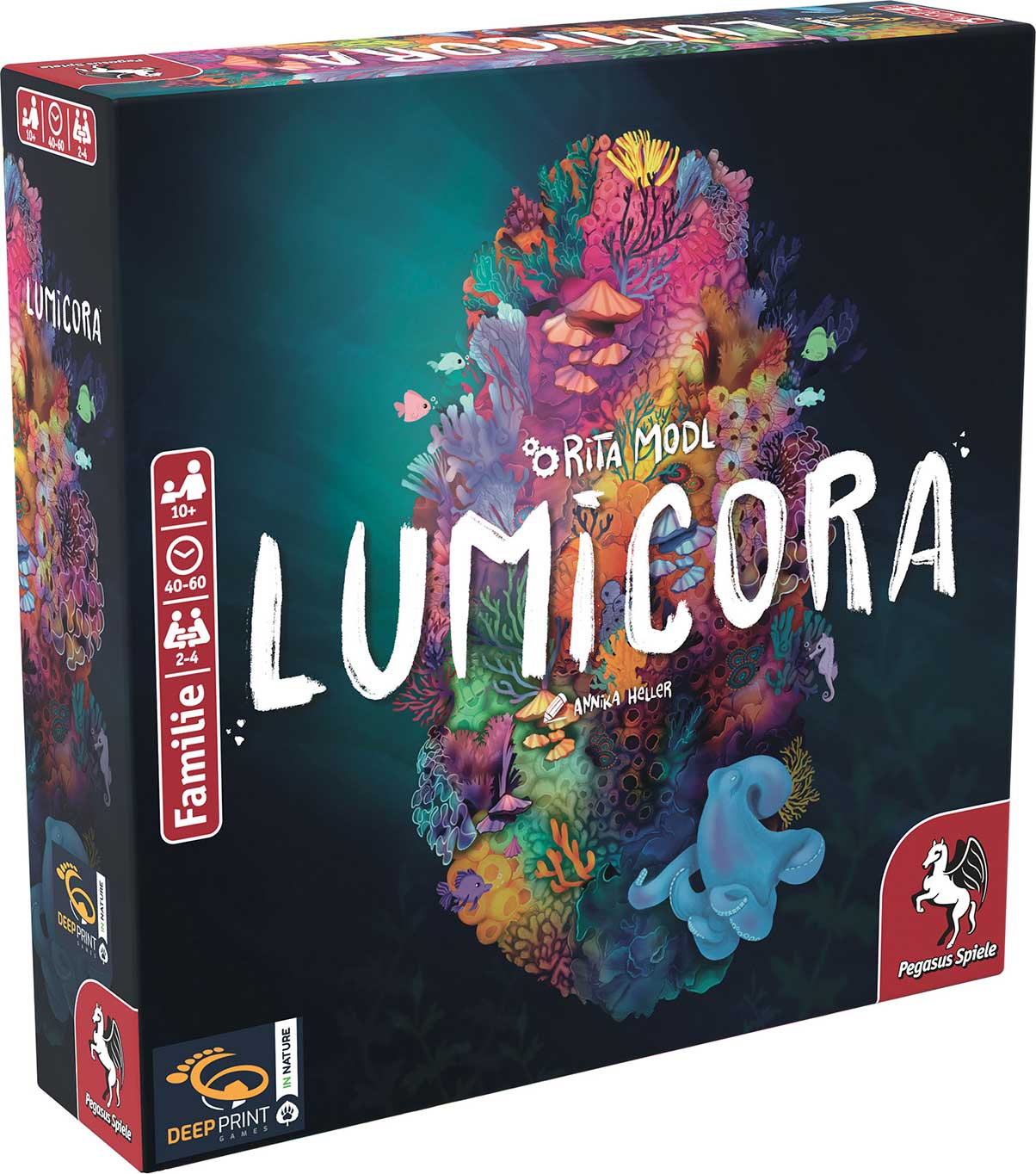 Familienspiel Lumicora Cover